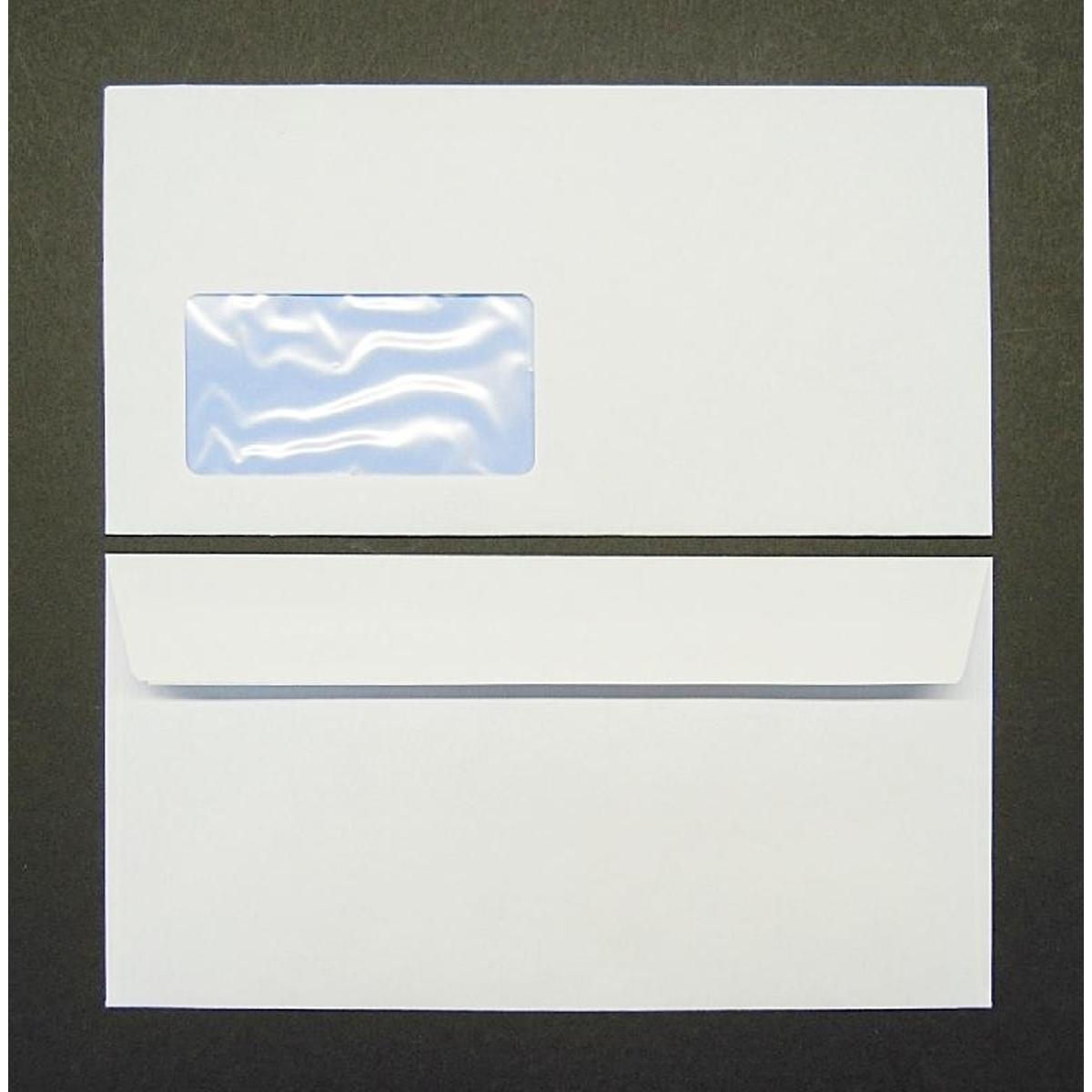Thumbnail - Blanke, Briefumschlag, Briefumschläge PlanoJet DIN C6/5 80g/qm haftklebend Fenster VE=500 St. hochweiss (C6/5, 500 x)