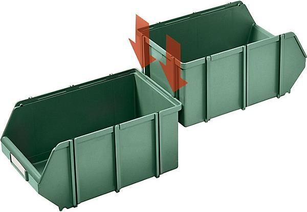 Image du produit kaiserkraft Bac à bec, autoportant (34 x 21 x 16,5 cm, 8 l)