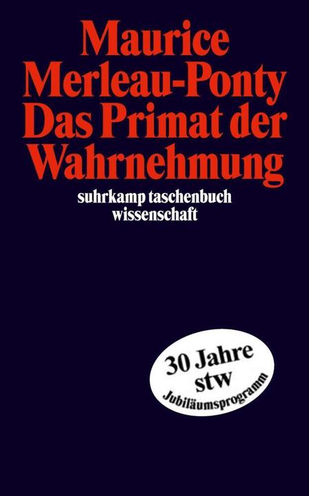 Produktbild Das Primat der Wahrnehmung (Deutsch, Maurice Merleau-Ponty, 2003)