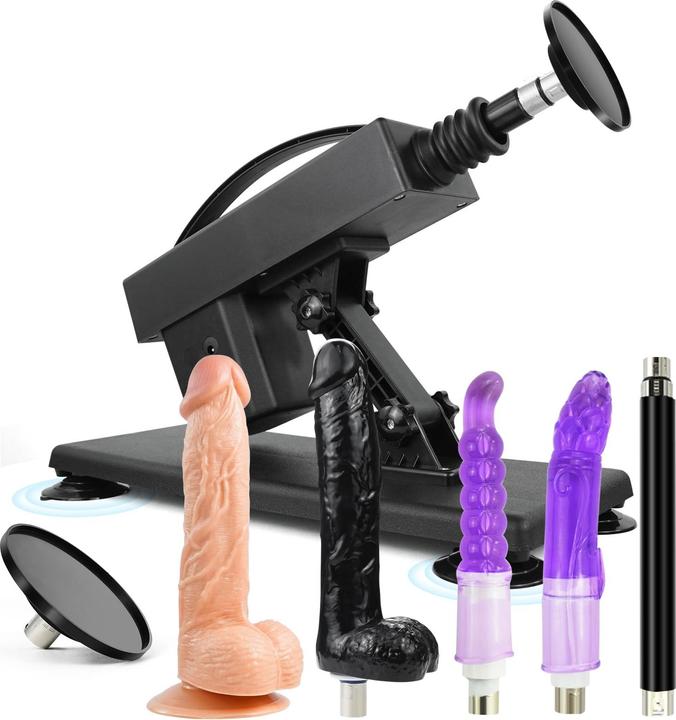 IKenmu Sexmaschine mit Dildo-Set
