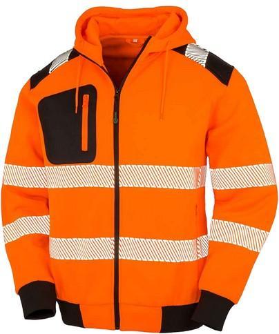 Immagine prodotto Result Felpa con Cappuccio e Zip Intera Sicurezza Uomo (4XL)