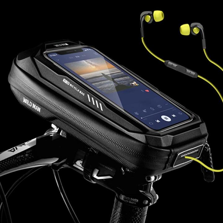 Actual product image Wildman Case/bicycle mount X3 case for handlebar black