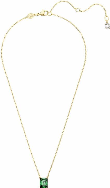 Image du produit Swarovski Matrix Collier Rectangle Vert Or (Métal Swarovski, 38 cm)