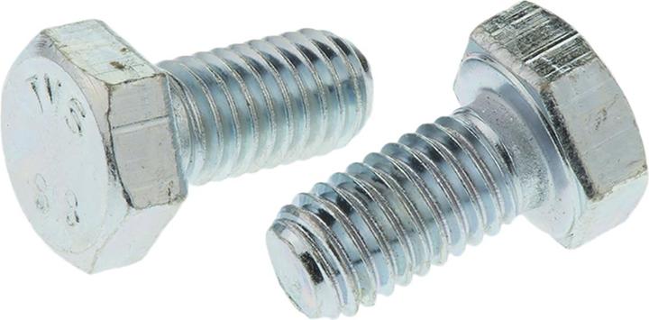 RS PRO Schrauben Sechskant verzinkt M8x16mm