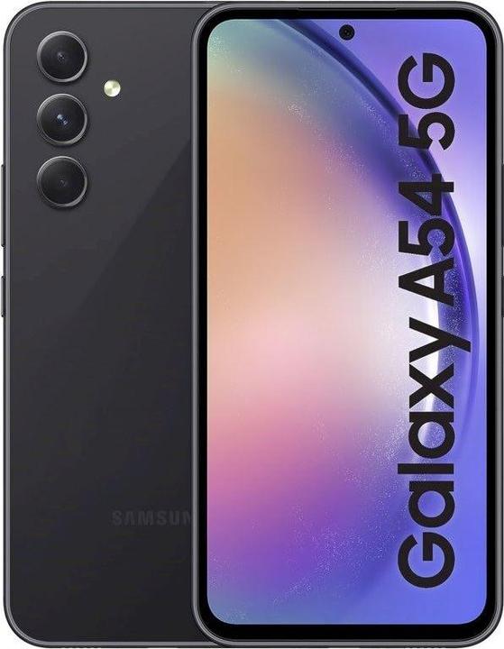 Produktbild Samsung Galaxy A54 5G (128 GB, Awesome Graphite, 6.40", Dual SIM, 5G)