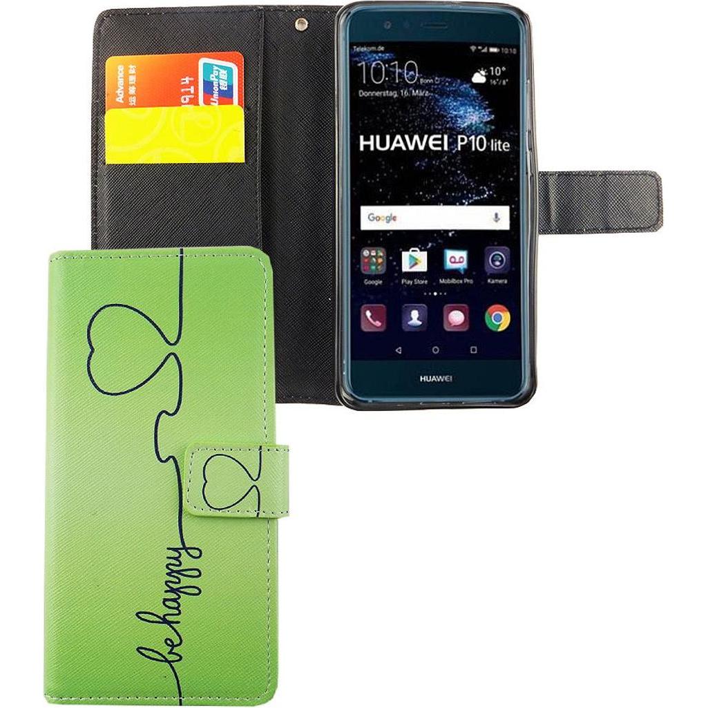 Thumbnail - König Design Hülle Handy Schutz für Huawei P10 Lite Case Cover Tasche Wallet Etui Handyhülle (Huawei P10 Lite), Smartpho...
