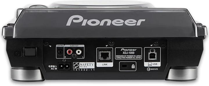 Actual product image Decksaver Pioneer XDJ-1000 dust cover