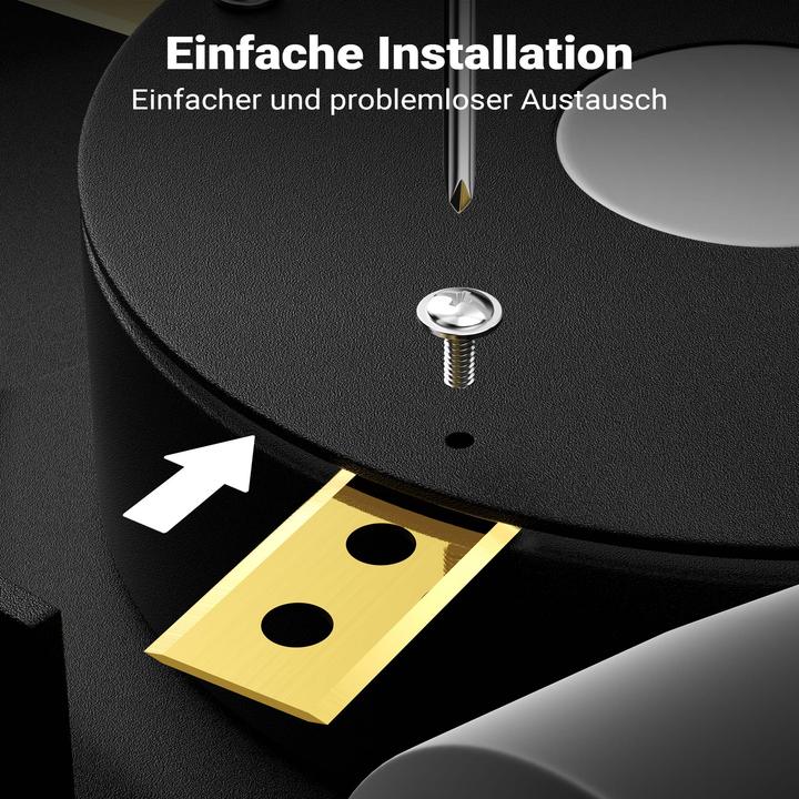 Produktbild Wiltec Rasenroboter Messer Set Titan 36x18mm 18 Stück Mähroboter Rasenmäher (Mähroboter, Rasenmäher Messer + Ersatzmesser Gartenmaschinen)