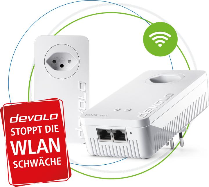 Produktbild Devolo Magic 2 WiFi next Starter Kit (2400 Mbit/s)