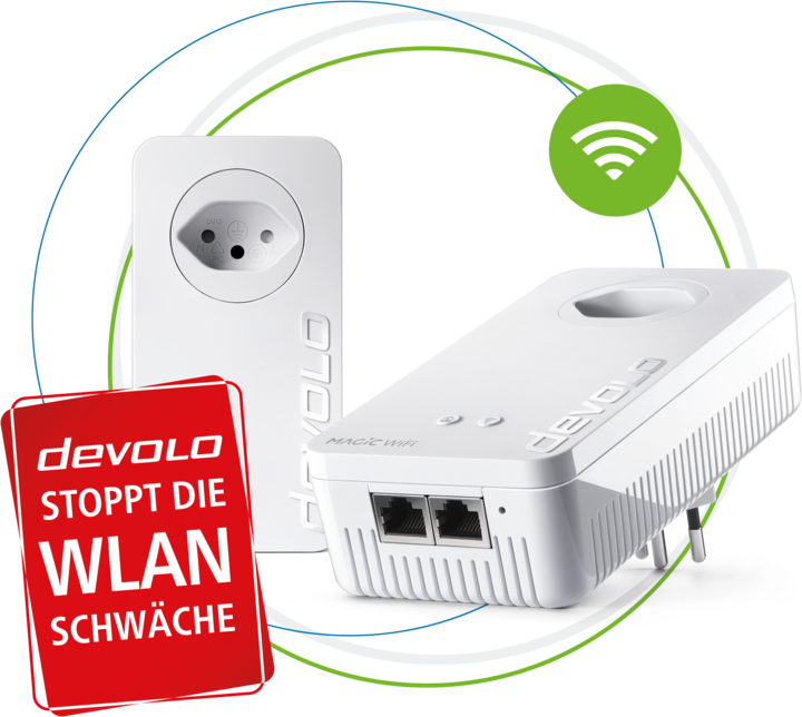 Produktbild Devolo Magic 2 WiFi next Starter Kit (2400 Mbit/s)