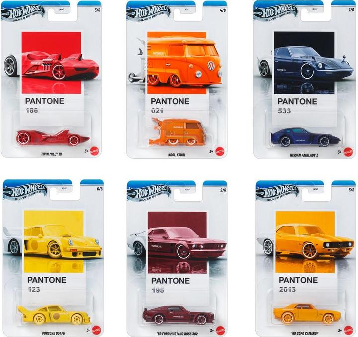 Produktbild 0 Hot Wheels Pantone Sortiment