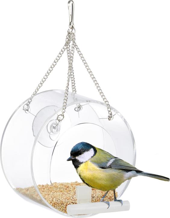 Actual product image Relaxdays Bird Feeder Window