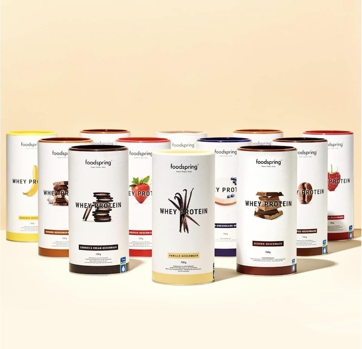 Immagine prodotto Foodspring Proteine del siero di latte (Vaniglia, 1 pz., 750 g)