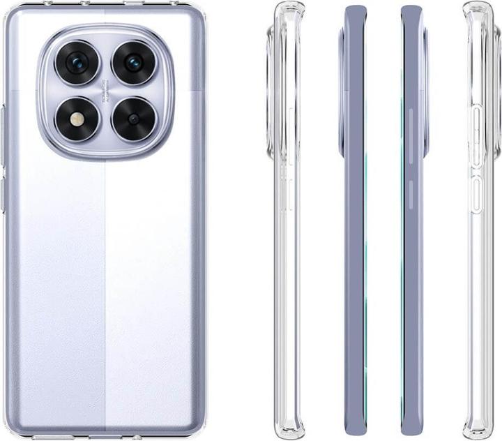 Actual product image Cover-Discount Xiaomi Redmi Note 14 Pro 5G / Poco X7 - Silikon Gummi Case transparent (Xiaomi Redmi Note 14 Pro 5G, Xiaomi Poco X7)