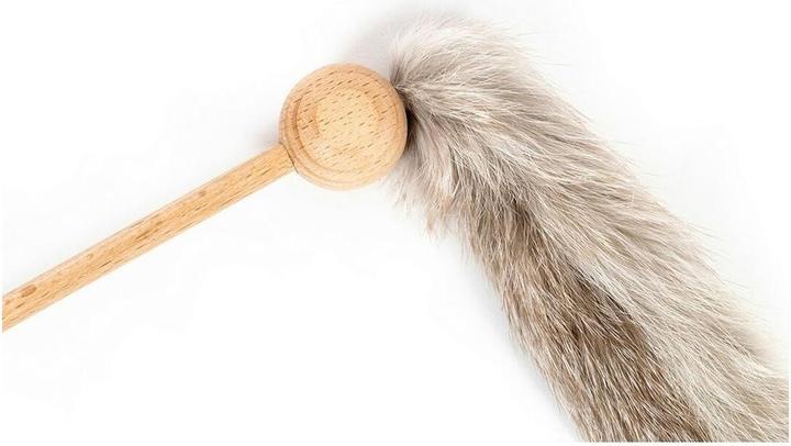 Actual product image Gloria Cat stick Niemeyeer wooden plush toy worm (Plush toy cat)