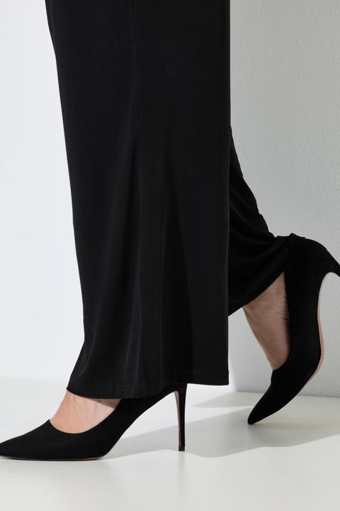 Produktbild Ulla Popken Hose, Jersey, weites Bein, Elastikbund (58, 60)