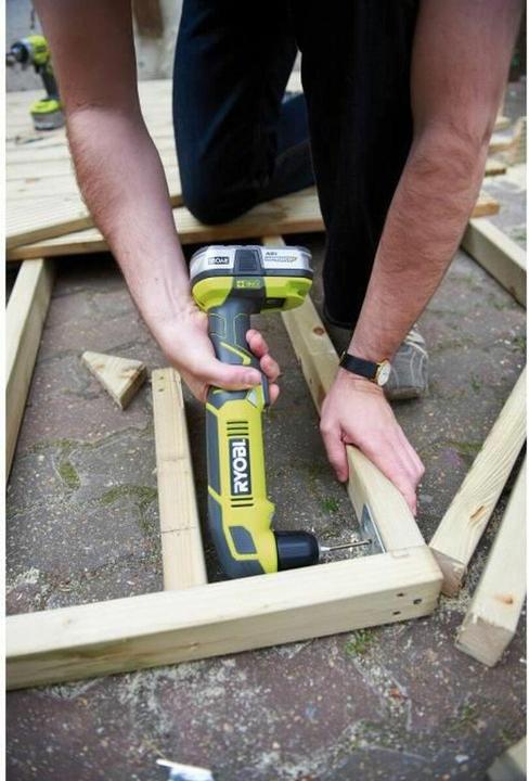 Actual product image Ryobi RAD1801M one+ Cordless angle drill (Power drill)