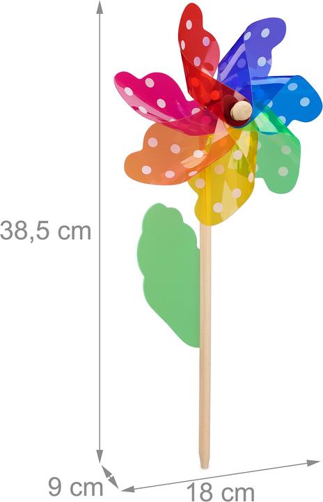 Produktbild Relaxdays Windrad