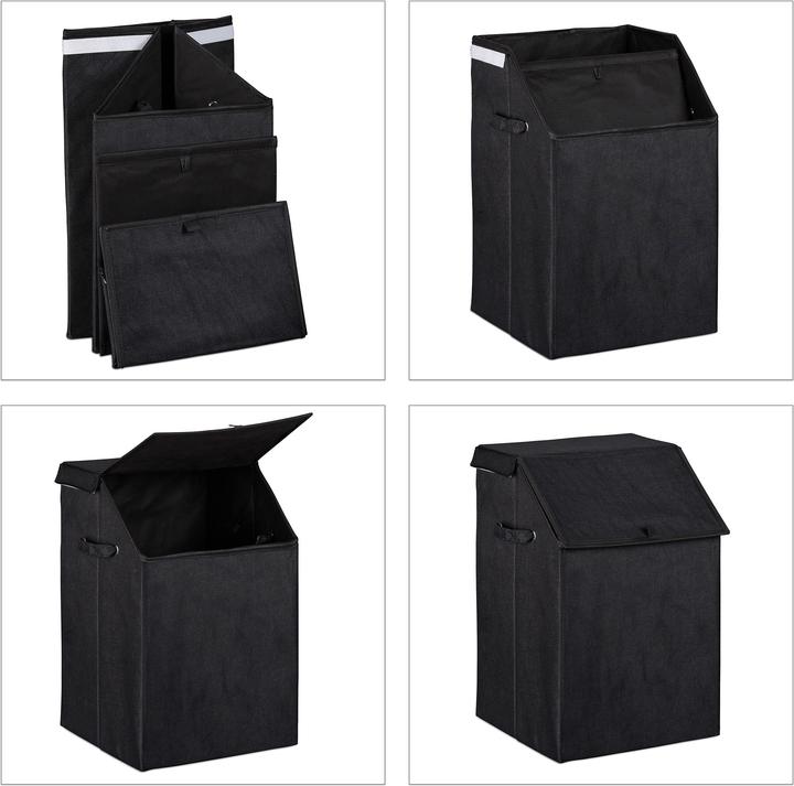 Immagine prodotto Relaxdays Cesto portabiancheria (56 l)