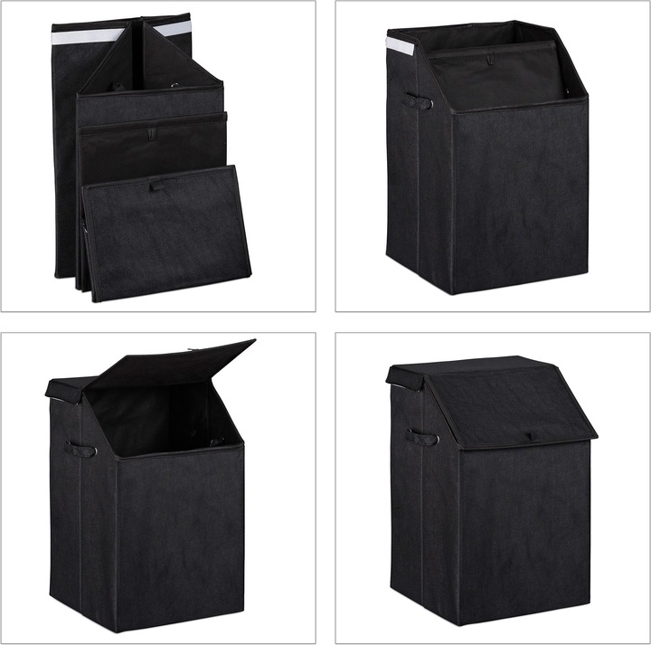 Actual product image Relaxdays Rectangular Hamper (56 l)
