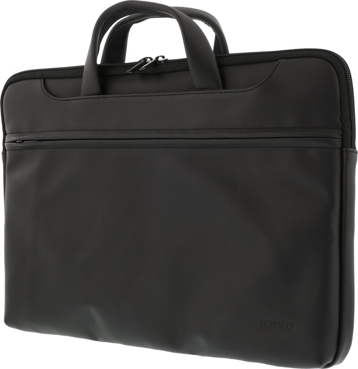 Actual product image Deltaco laptop case up to 15.6 ", PU leather, black (15.60", Universal)