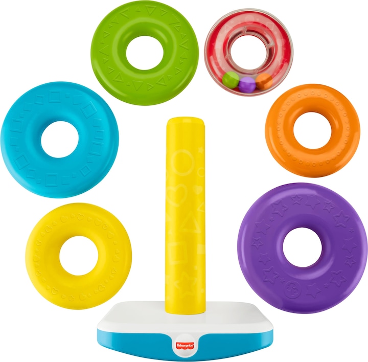 Produktbild Fisher-Price Grosse Farbringpyramide