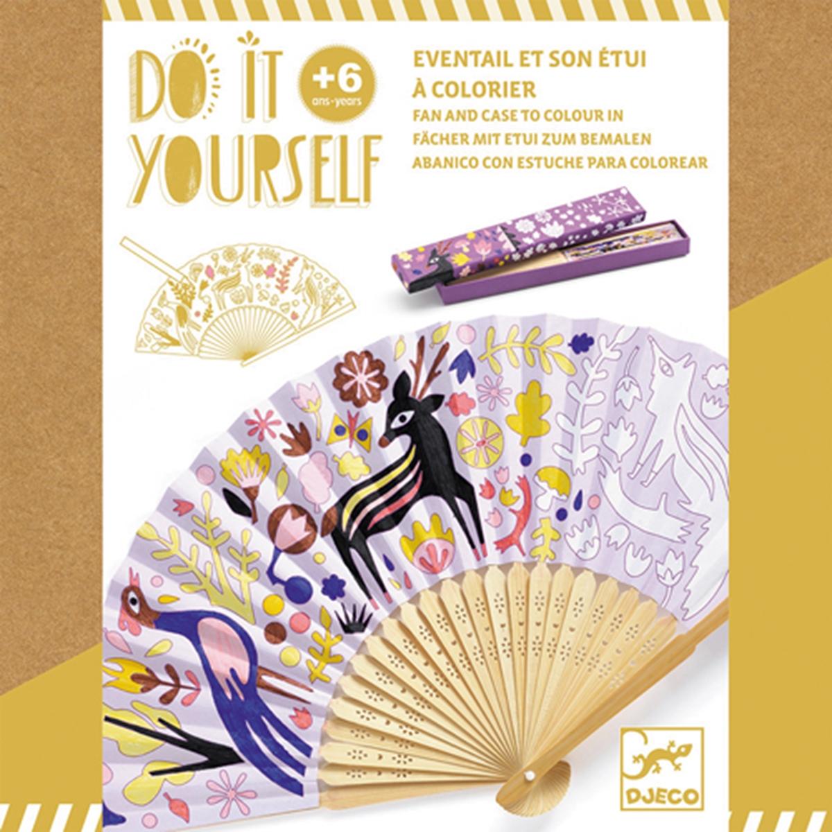 Djeco DIY - Fächer & Etui