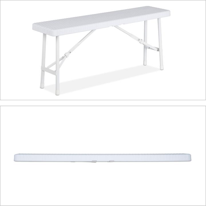 Immagine prodotto Relaxdays Panchine pieghevoli