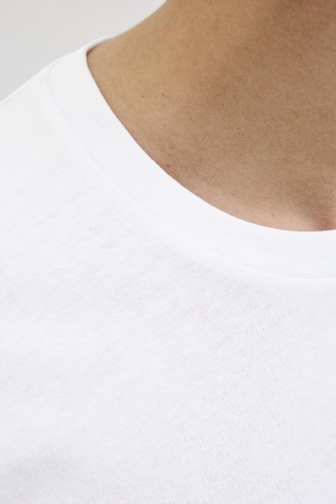 Produktbild Jack & Jones 5er-pack Einfarbig Rundhalsausschnitt T-shirt T-shirt (XS)