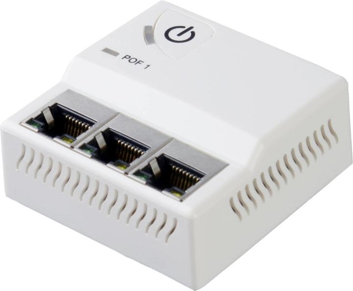 Actual product image DigitalStrom-IP POF Switch ds-POF Gigabit Wall Switch (4 ports)