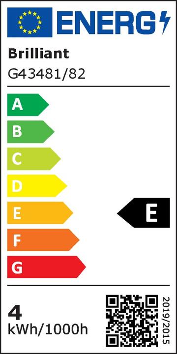 Label énergétique Brilliant Avon (180 lm, IP44)