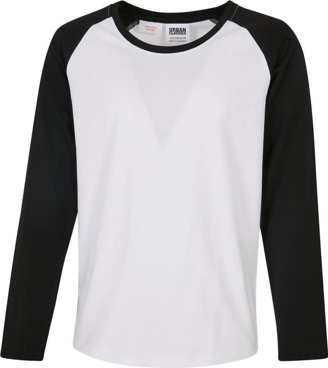 Immagine prodotto Urban Classics Bambine con maniche lunghe raglan a contrasto - 19573 (122, 128)