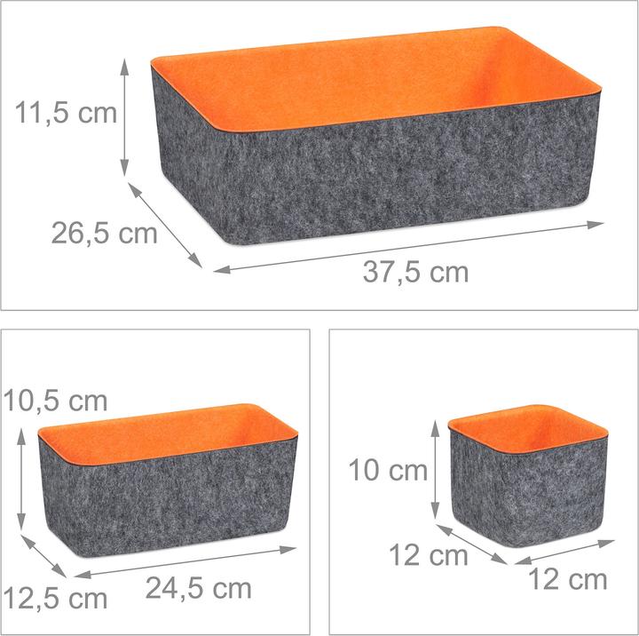 Immagine prodotto Relaxdays Set -per-cassetti