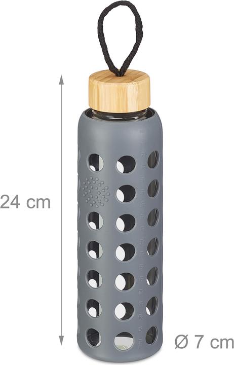 Produktbild Relaxdays Glasflasche (0.55 l)