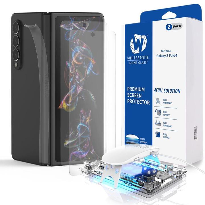 Whitestone Tempered glass DOME GLASS 2 - PACK GALAXY Z FOLD 4 (2 Piece, Samsung Galaxy S21)