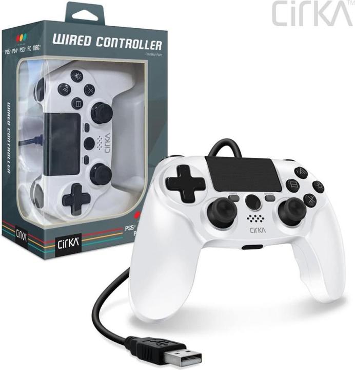 Produktbild Hyperkin Nuforce Wired Controller For PS4/ PC/ Mac (White) (PC, PS4)