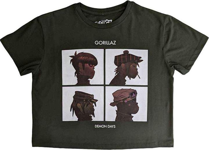 Produktbild Gorillaz Demon Days Crop Top (Girlie) (L)