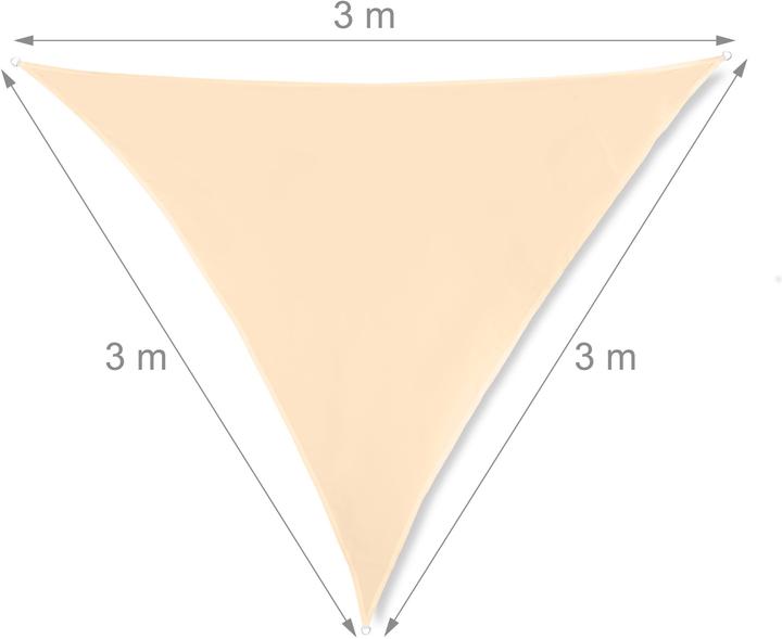 Produktbild Relaxdays Sonnensegel (260 x 300 cm)