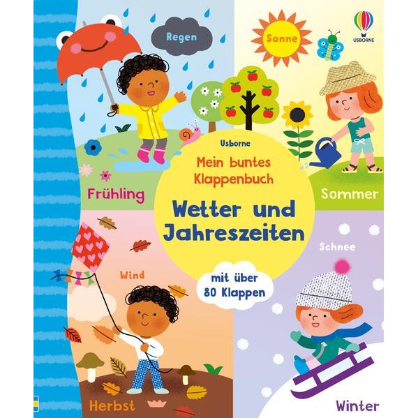 Mein buntes Klappenbuch: Wetter und Jahreszeiten, Kinderbücher
