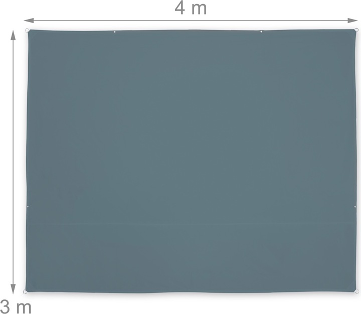 Immagine prodotto Relaxdays Tenda parasole (400 x 300 x 0,1 cm)