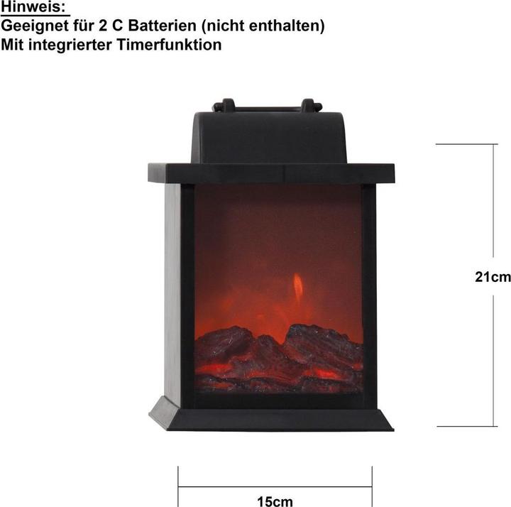 Image du produit Star Trading Lanterne Fireplace