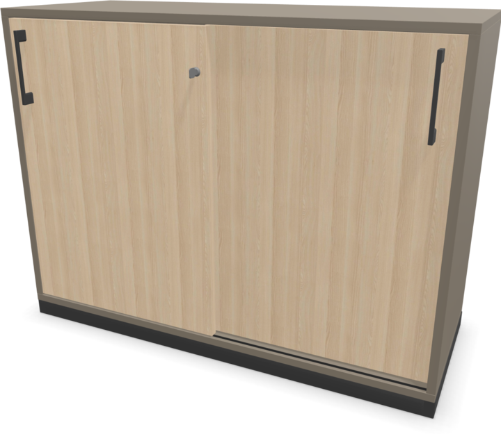 Eschendekor sandbeige, Dunkelgrau, Cubanitgrau