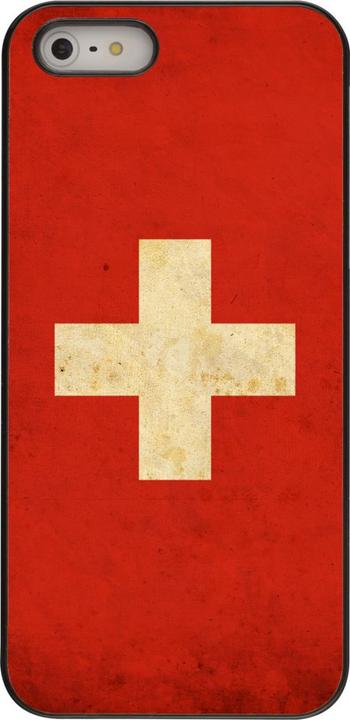 Produktbild PhoneLook Hülle Vintage Flag SWISS (Apple iPhone 5, Apple iPhone 5s)