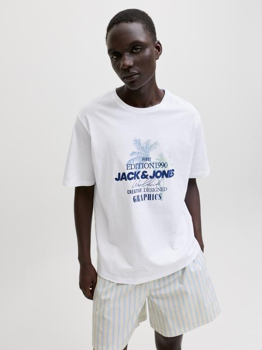 Produktbild Jack & Jones Jjgradient Print Tee Ss Crew Neck Ln (S)