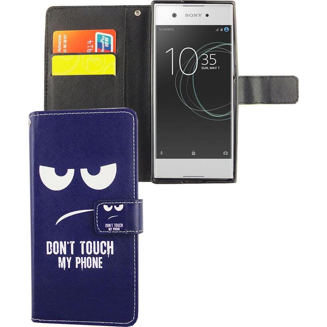 Thumbnail - König Design Hülle Handy Schutz für Sony Xperia XA1 Case Cover Tasche Wallet Etui Handyhülle (Sony Xperia XA1), Smartpho...