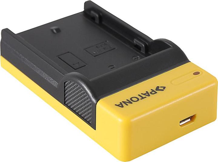 Produktbild Patona Slim Micro-USB Charger Pana BLF19E (Kamera Akku Ladegerät)