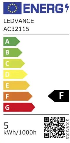 Energy Label Osram LED Superstar (GY6.35, 4.50 W, 470 lm, 1 x, F)