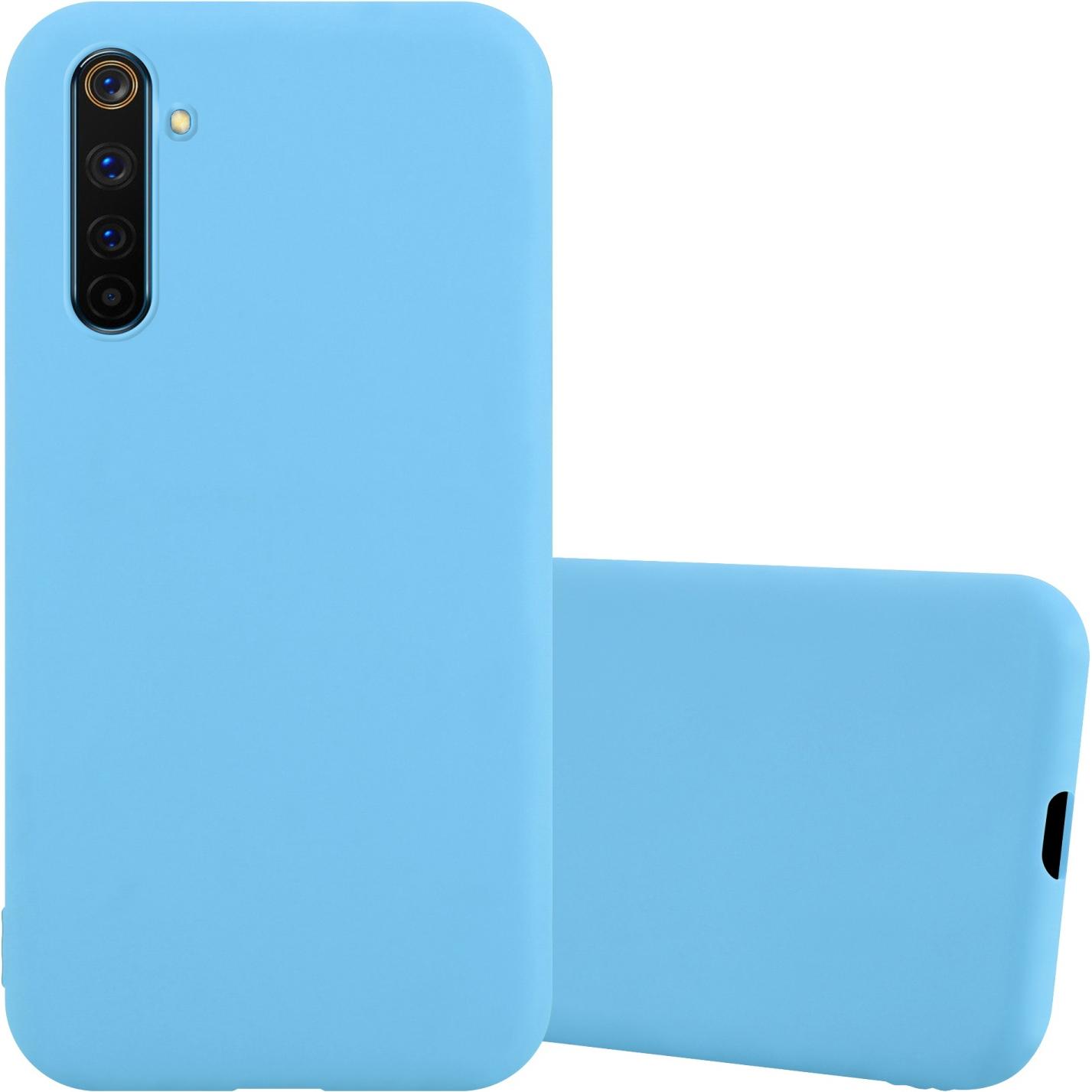 Cadorabo TPU Candy Hülle für Realme 6 PRO (Realme 6 Pro), Smartphone Hülle, Blau