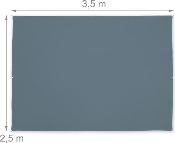 Actual product image Relaxdays Sunshade (350 x 250 cm)