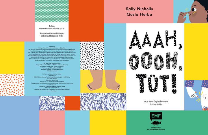 Produktbild Aaah, oooh, tüt! (Deutsch, Sally Nicholls, 2023)